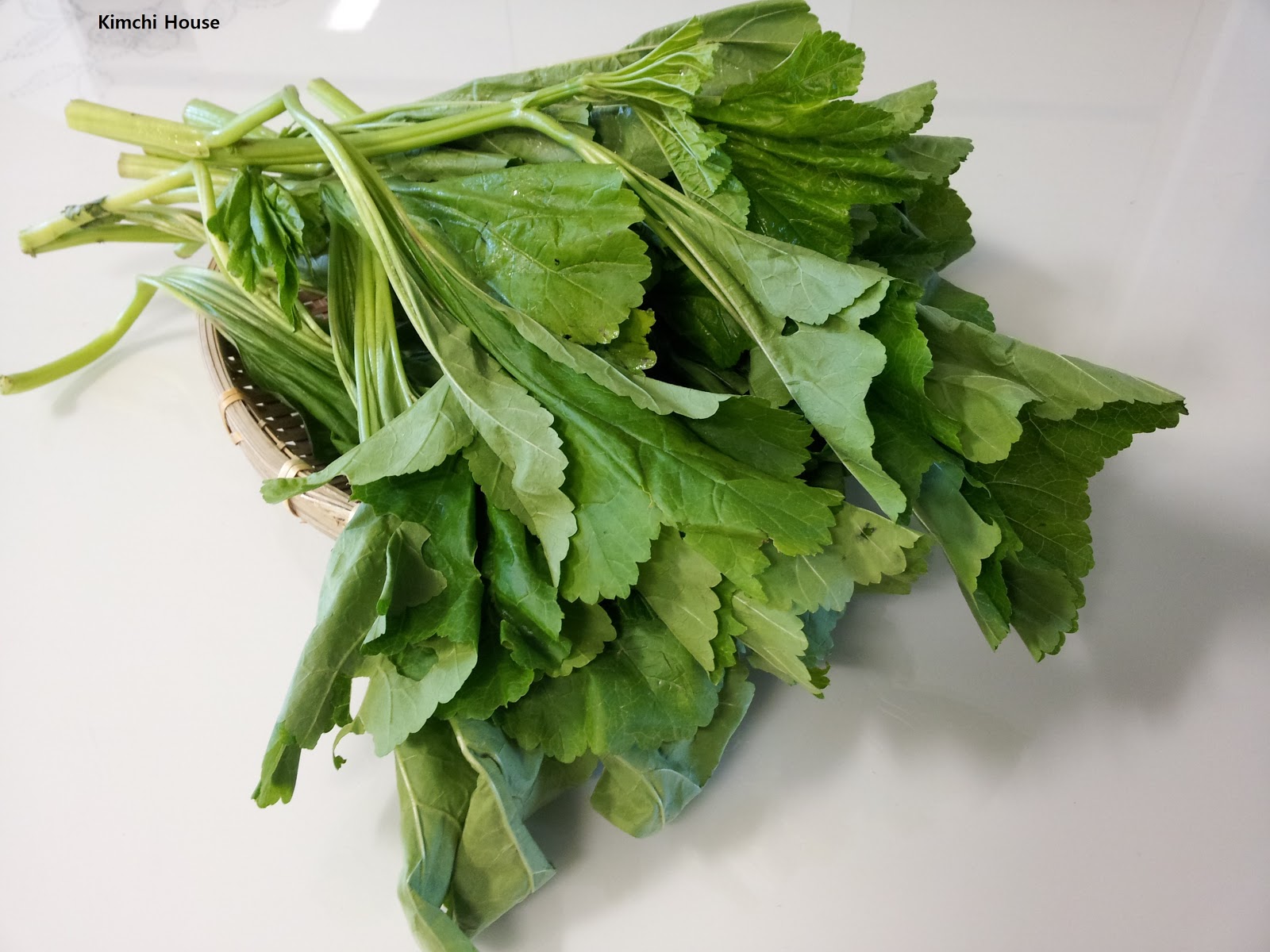 Kimchi House Curled Mallow soup/아욱국 ( a wookguk)/冬莧菜汤