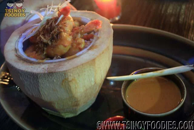 thai curry prawns
