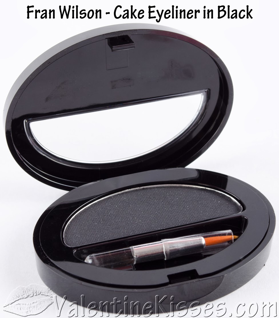Valentine Kisses Fran Wilson Cake Eyeliner in Black pics, swatches