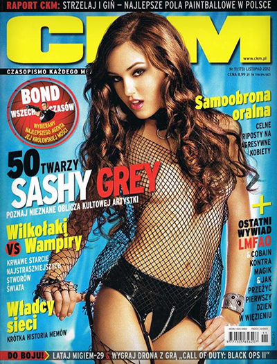 26 Fotos da Sasha Grey pelada na CKM Poland de Novembro 2012 clik para ver Sasha Grey pelada