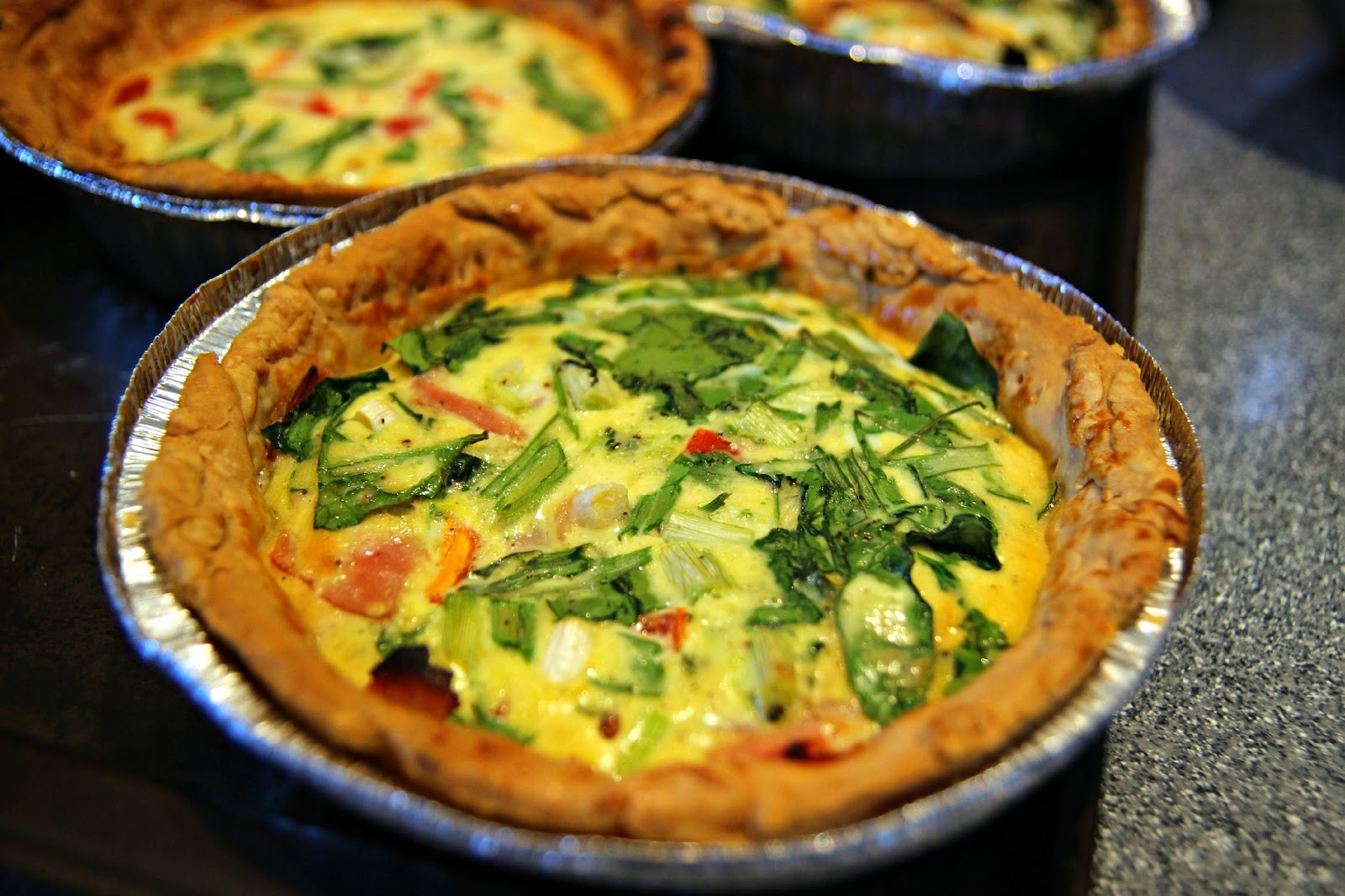 The Wife of a Dairyman Churned in Cali Mini Quiche by 4H Cooking Kids