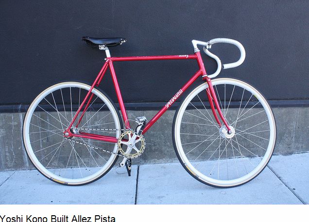 allez track frame