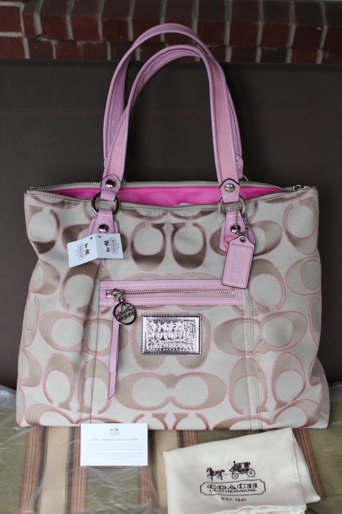 Pink Glam My first coach purse