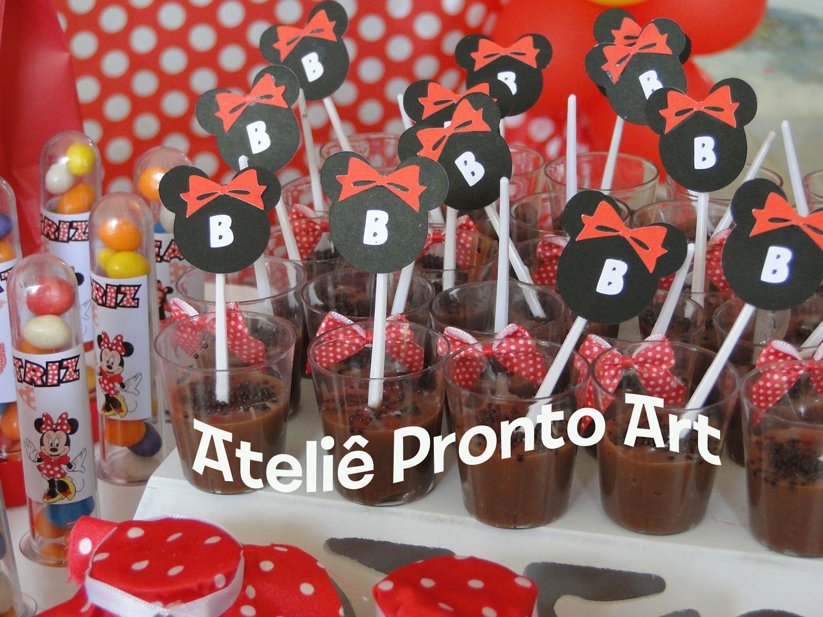 Ateliê Pronto Art Decoração Provençal Minnie Ateliê Pronto Art Decoração Provençal Minnie