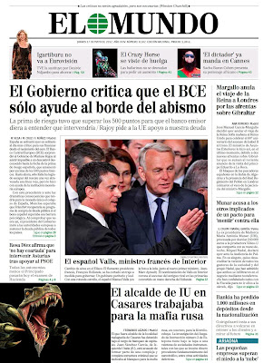 La prima de riesgo llega a los 500 puntos
