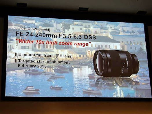 sony e-mount lens roadmap photokina 2014 september