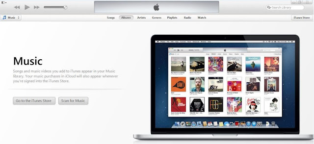Tampilan iTunes 11 Keseluruhan