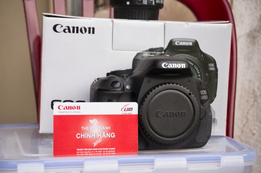 Bán/Đổi - Canon 600D + Len 18-55 IS II còn bảo hành dài tại Lê Bảo Minh - 2