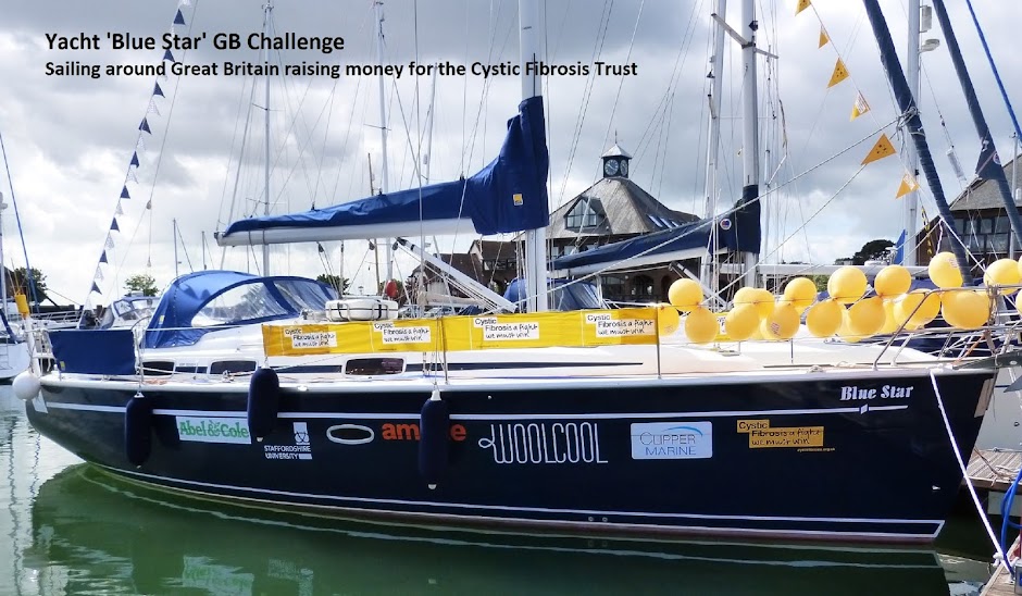 GBchallengecrew - Sailing around Great Britain, raising money for the Cystic Fibrosis Trust