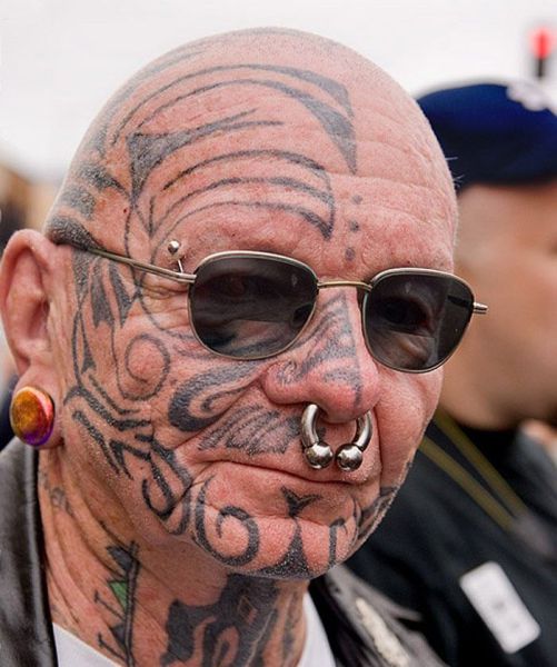 afrenchieforyourthoughts: face tattoos pictures gallery