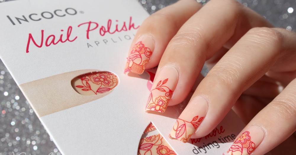 Nailz Craze: Incoco Nail Polish Strips in A Floral Affair - Review