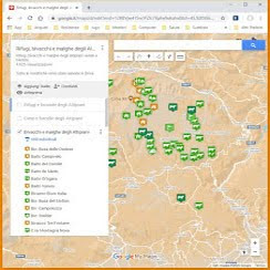 La mappa degli altipiani