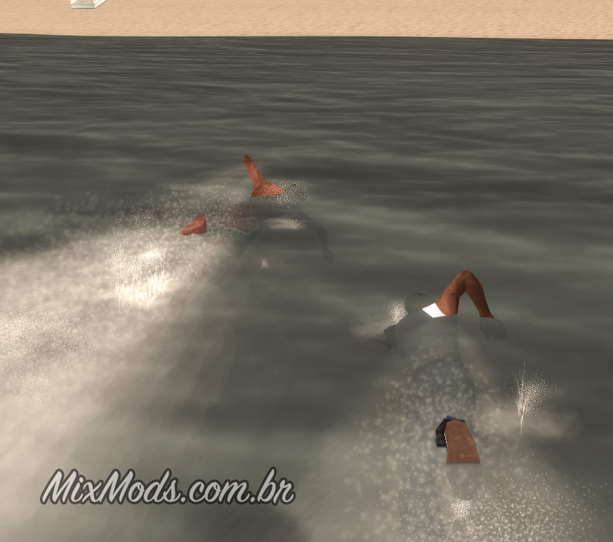 GTA San Andreas - Cadê o Game - Guia Natação (Swimming)