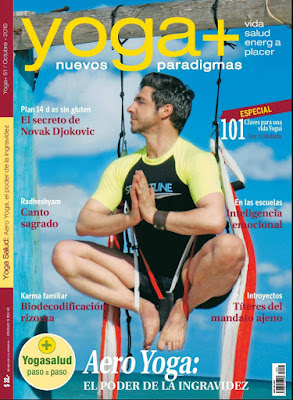 ENTREVISTA RAFAEL MARTINEZ, REVISTA YOGA+ ARGENTINA, METODO AEROYOGA®