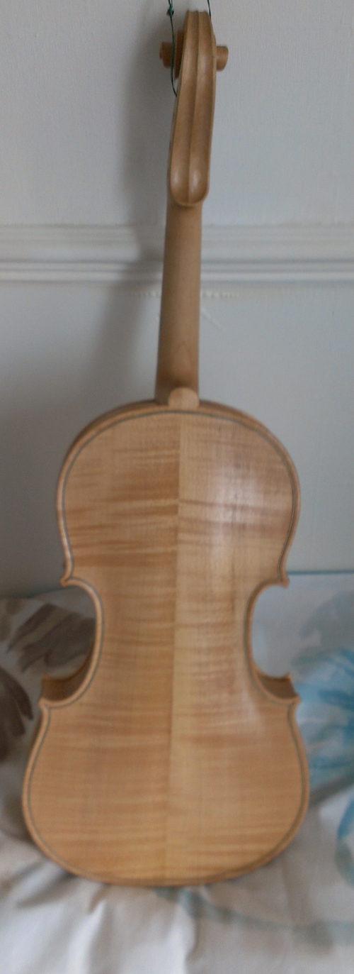 My Home Made Violin Varnish and leave to dry repeat 6 times