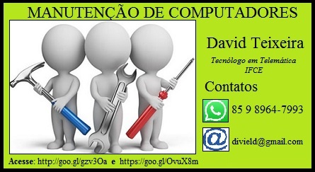 Manutenção de Computadores - DavidSoyer