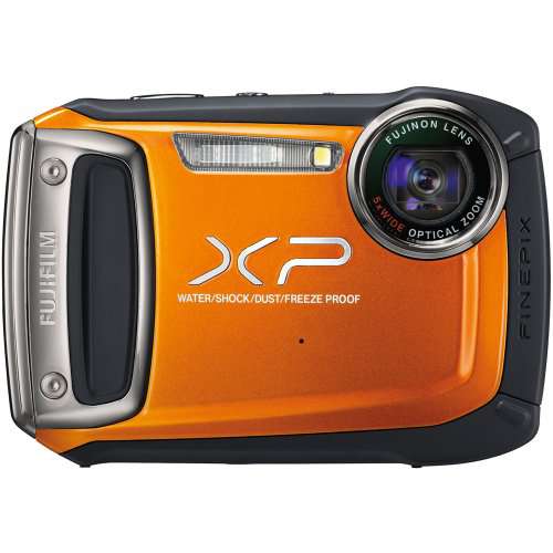 Fujifilm FinePix XP100 Digital Camera (Orange)