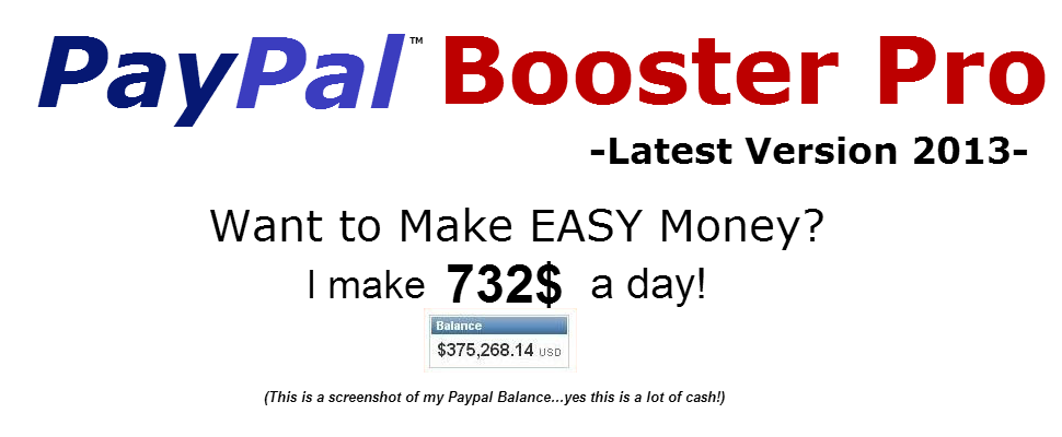 Paypal Booster Pro