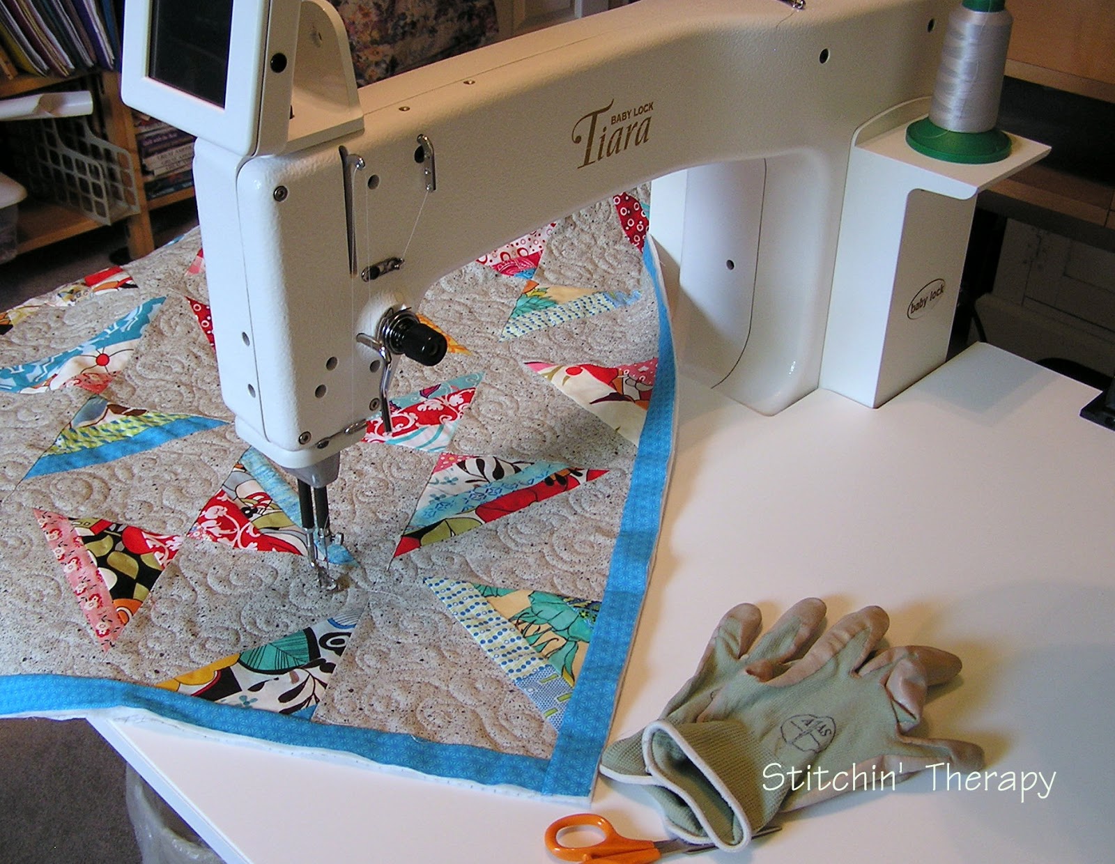 Stitchin' Therapy It's a Tiara Quilting Machine