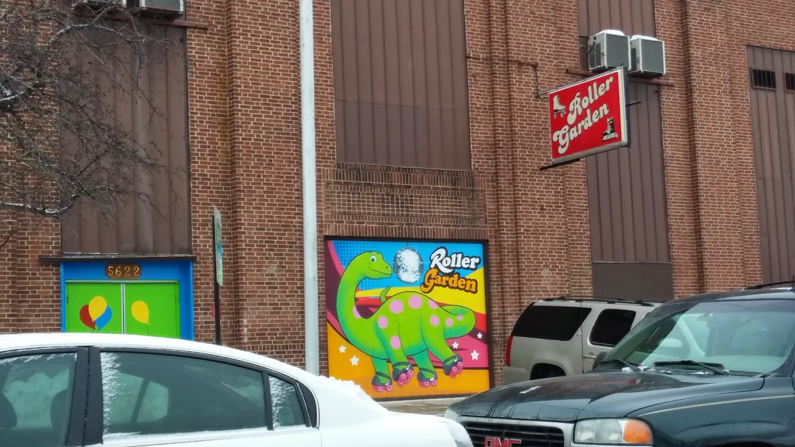 The Adventures Of Blogger Mike Roller Garden With Dinosaur St