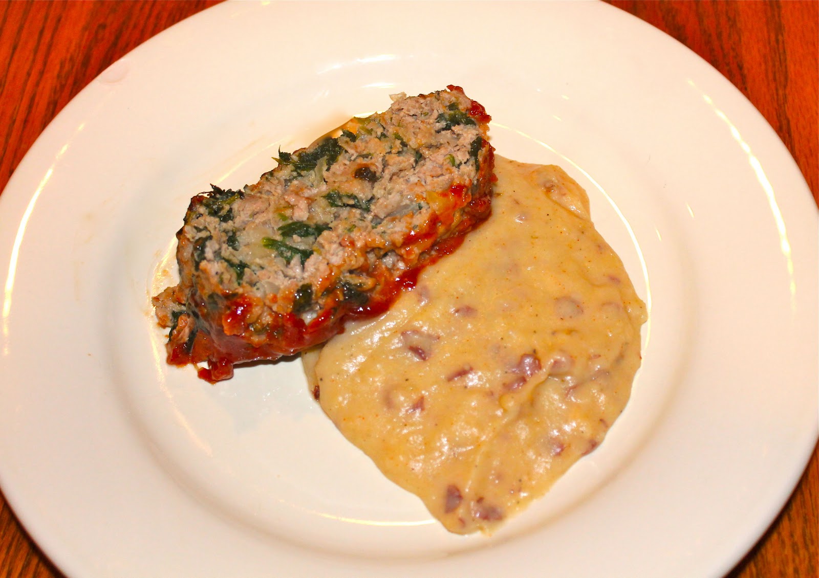 Sweet Mama Jane Turkey Spinach Meatloaf