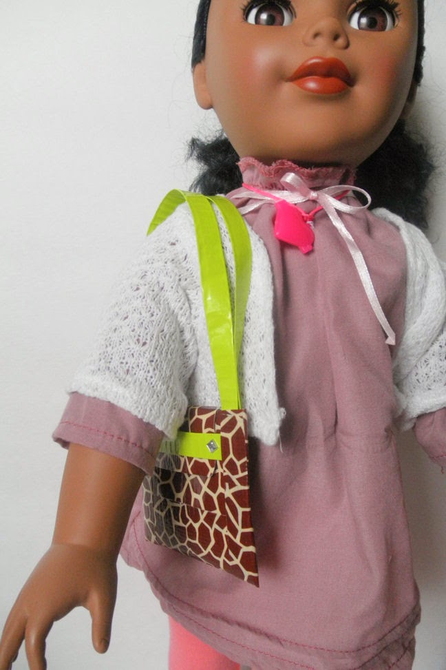 Wyatt Crafty Tries American Girl Purse