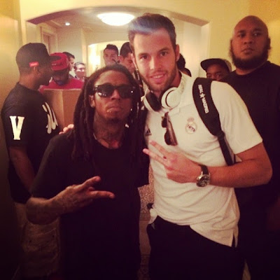fotos de lil wayne y euro con pepe sergio ramos cristiano ronaldo jesus fernandez real madrid ymcmb miami