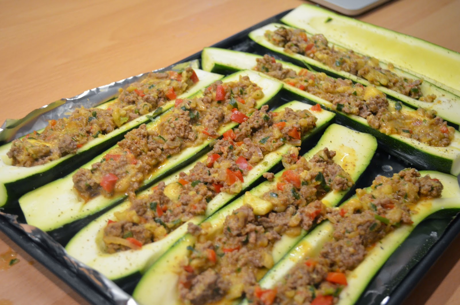Stuffed Zucchini Stuff and Spice