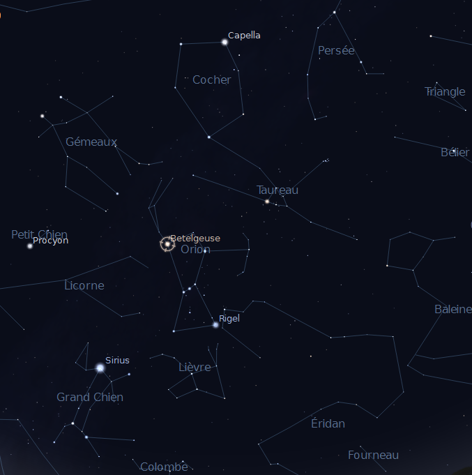 castor et pollux constellation
