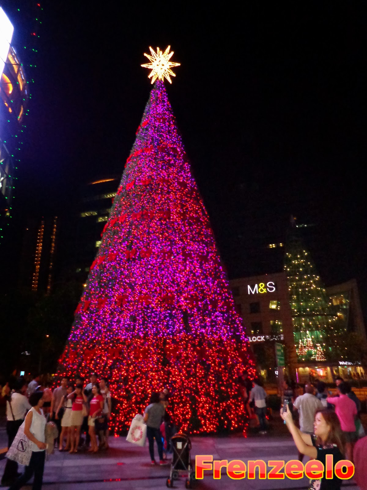 frenzeelo orchard road christmas light up 2013 frenzeelo orchard road christmas light up 2013