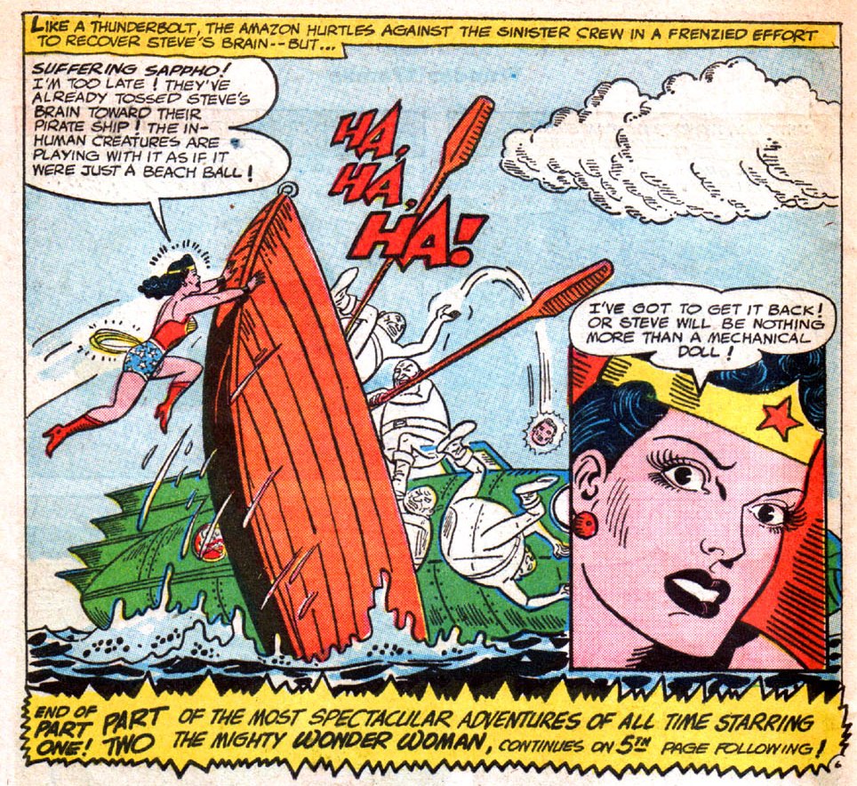 Wonder Woman's brain,964 Wonder Woman's brain,964