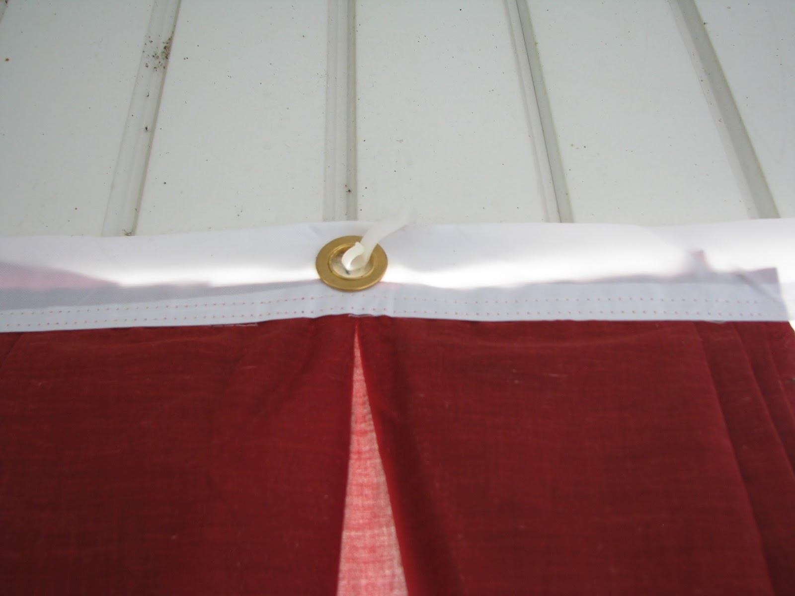 clips lights porch patriotic vinyl hanging plastic metal holes summer diy wouldn meant any need called