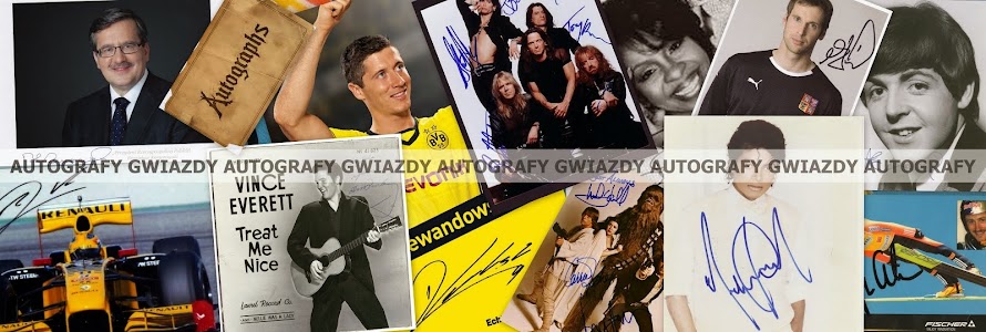 Autografy Gwiazdy