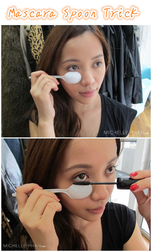 MASCARA SPOON TRICK