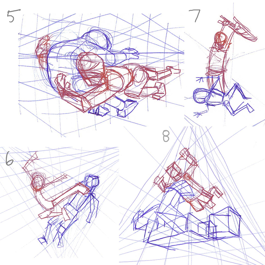 i drew a horse once 2 pt perspective for drawing 1