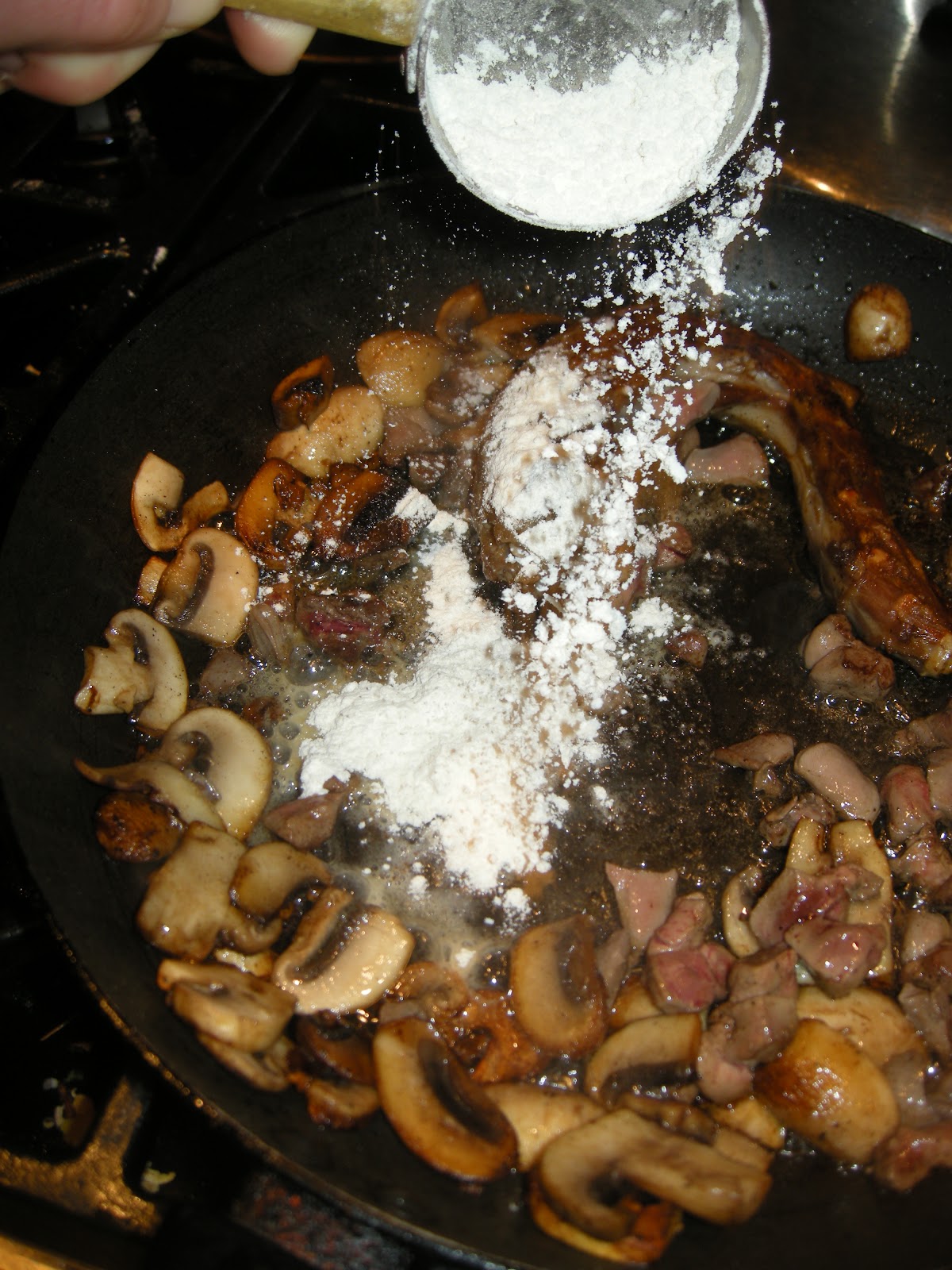 Kitchens Are Monkey Business Rosie Makes A Mushroom And Giblet Gravy.