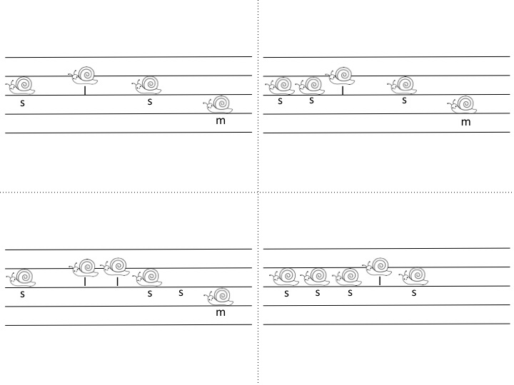 Snail, Snail and Snail Mail Music a la Abbott Amy Abbott Kodály