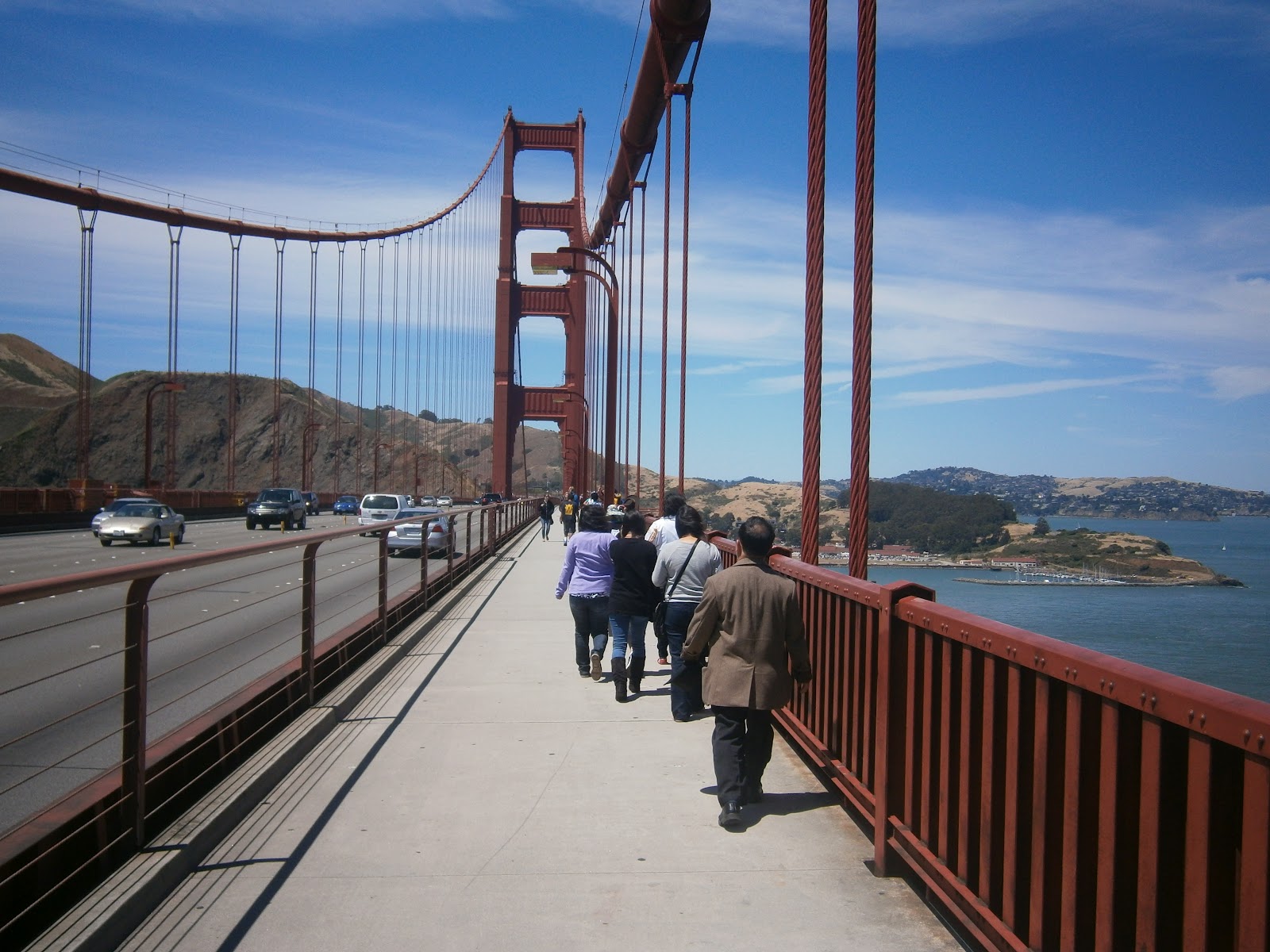 Adventures in Weseland Golden Gate Bridge Walk in Pictures