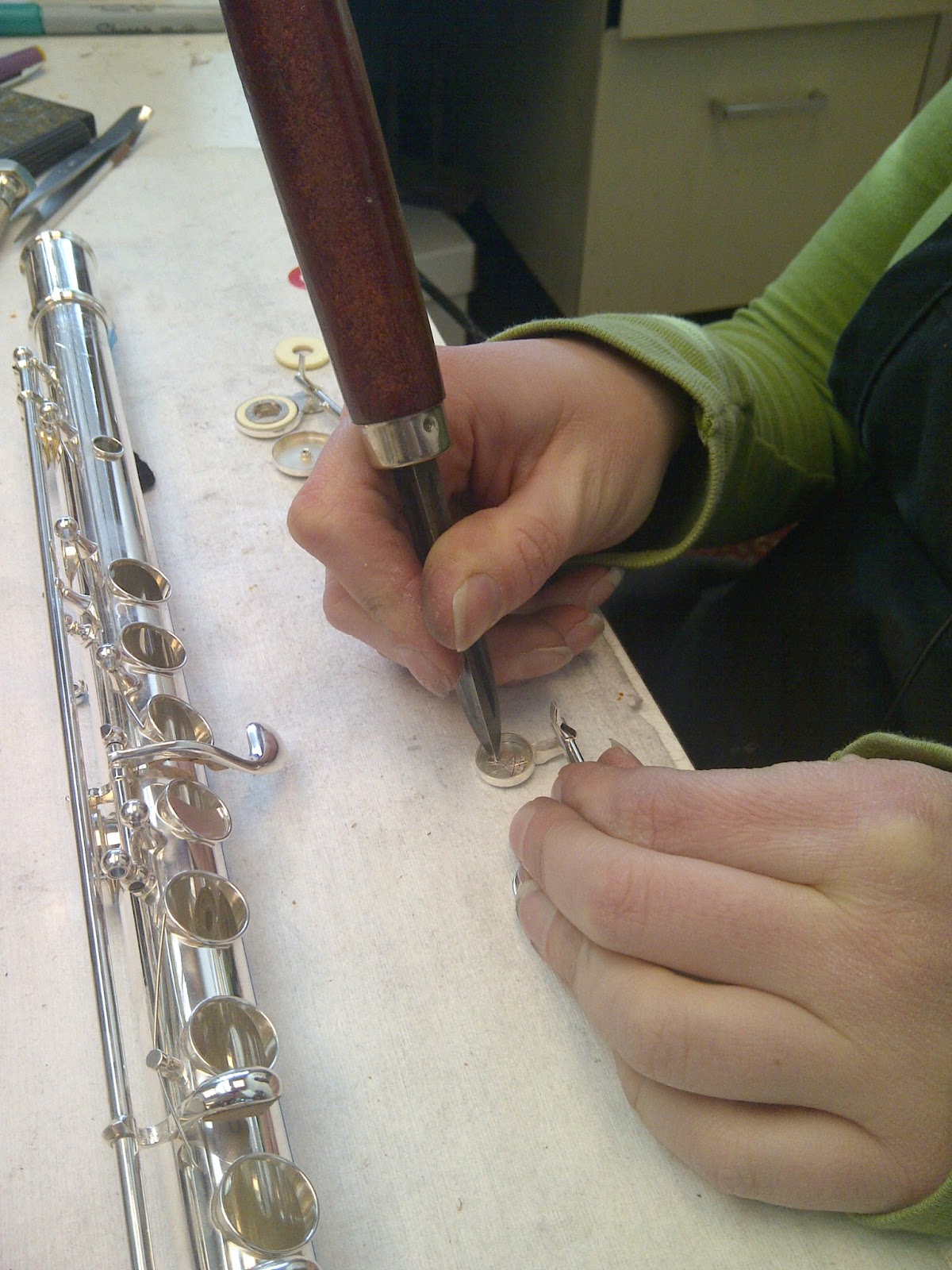 Repair My Flute Getting a Grip on Key Pads