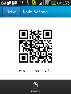 Cara Pasang BBM di Samsung Galaxy TAB 2, Star