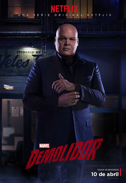 Netflix divulga novos posteres com os personagens principais da série DAREDEVIL da Marvel