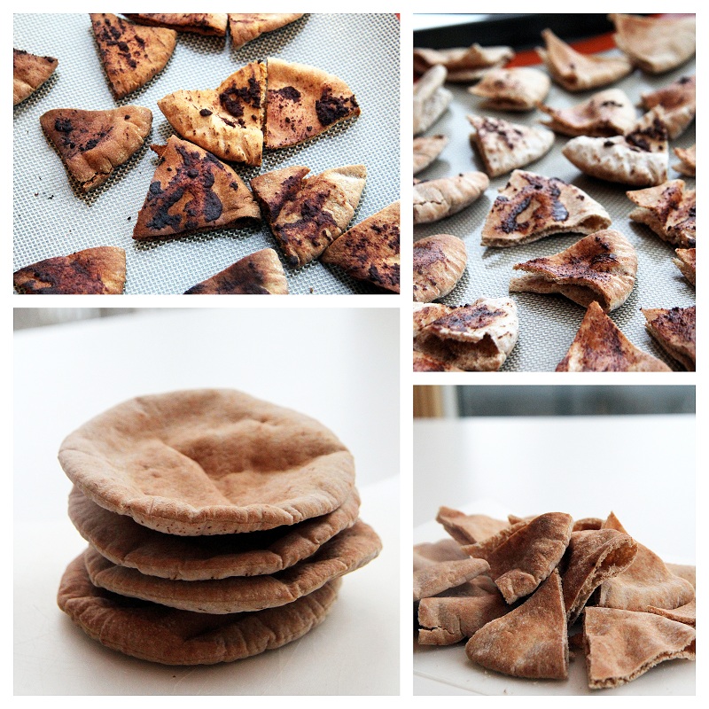 Mix it Up Cinnamon Pita Chips with Lemon Yogurt Dip