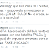 Falsa amenaza terrorista para el 1 de Mayo