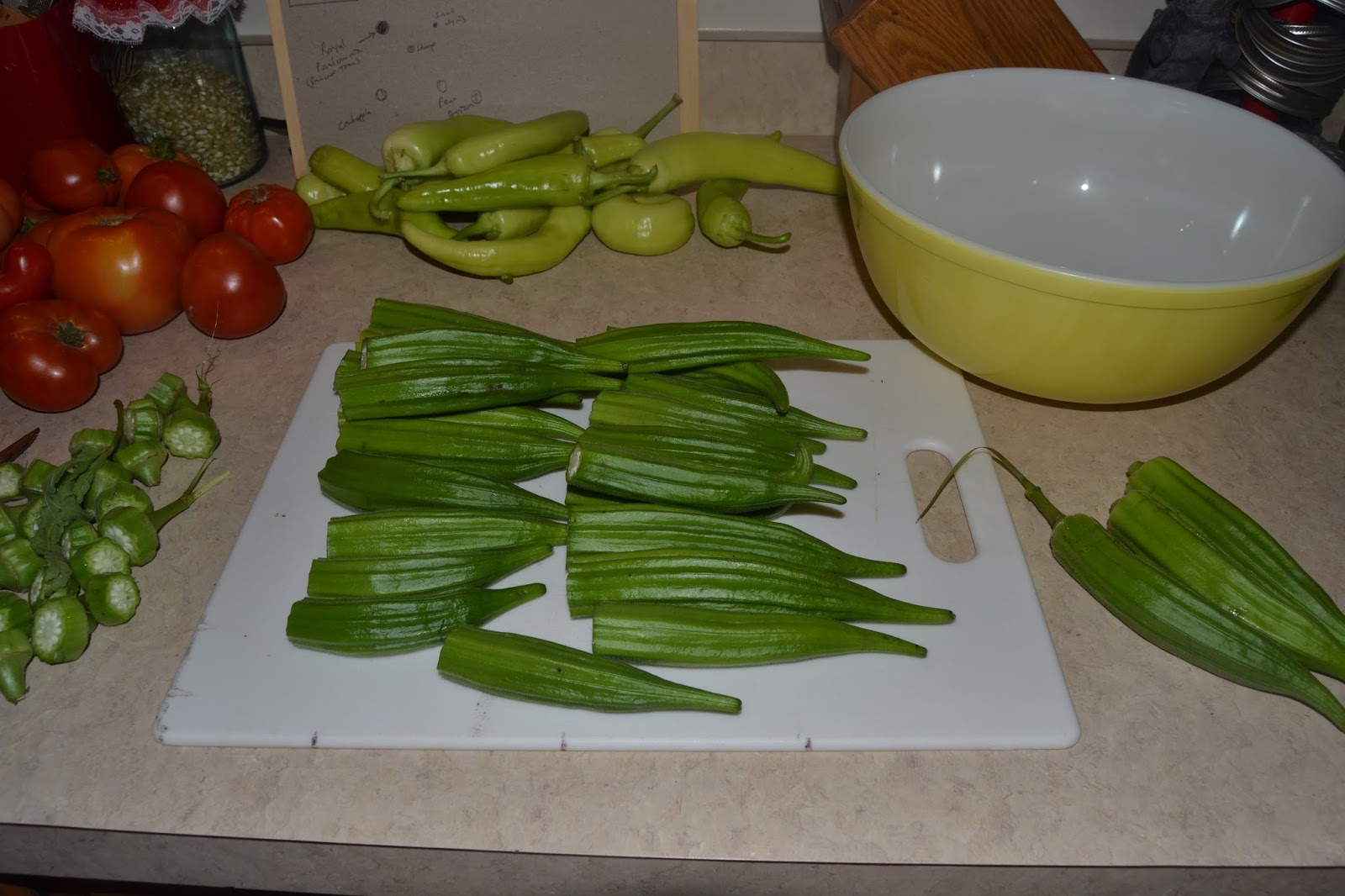Perky Prepping Gramma How To Make Dehydrated Okra Chips
