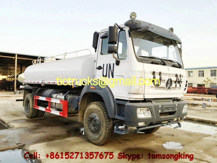 Beiben water tank trucks
