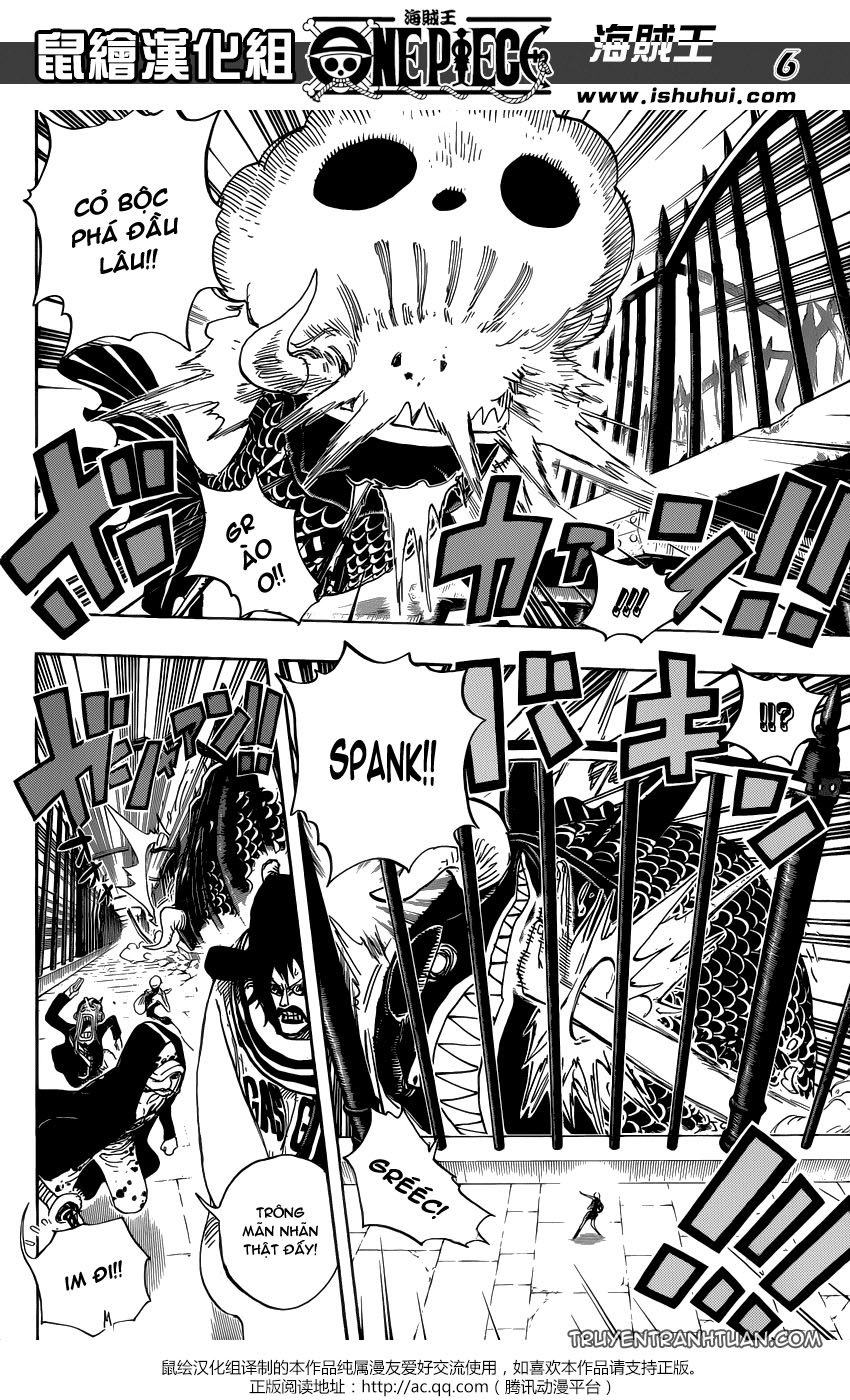 One Piece chap 710 truyen tranh one piece 006, One Piece chap 710 NarutoSub