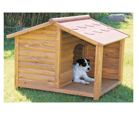 Casa para perro de madera - Imagui