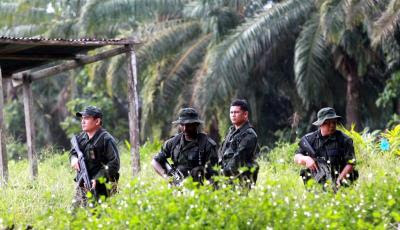 Dua Komando Polis Maut Terkena Serangan Mortar Pemberontak Sulu