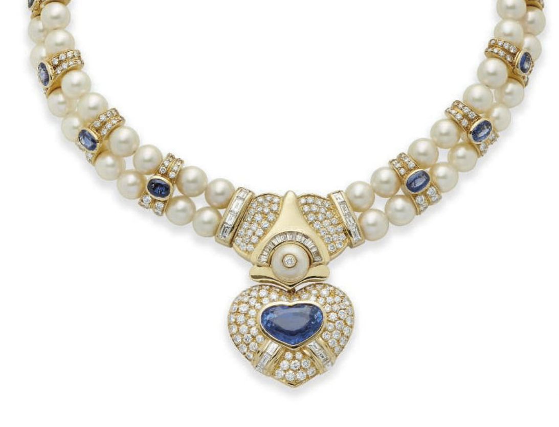 Marie Poutine's Jewels & Royals Magnificent Sapphire Necklaces