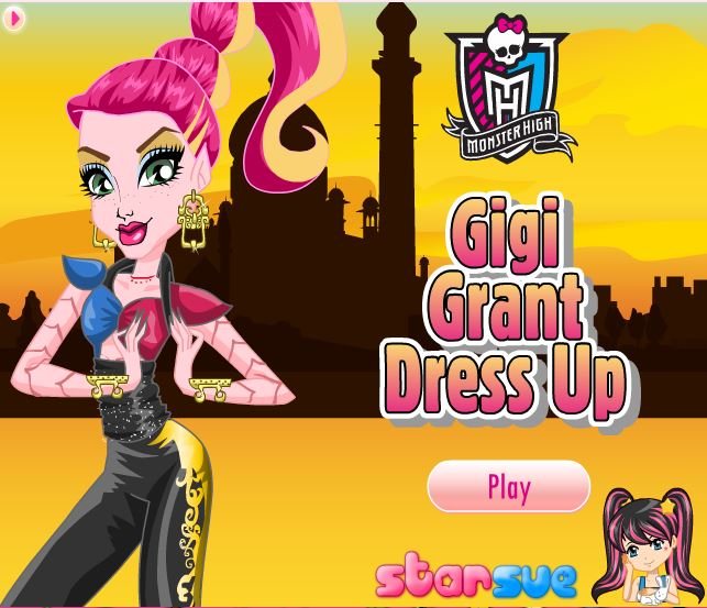 Jogos de vestir no Star Sue + Eu estilo EAH - Manu e Monster High